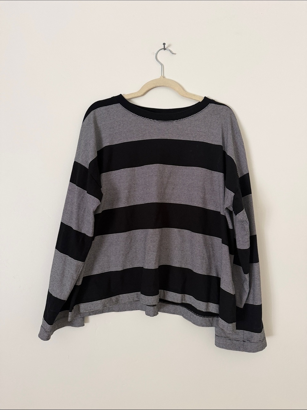 Madewell easy crewneck long sleeve tee size M